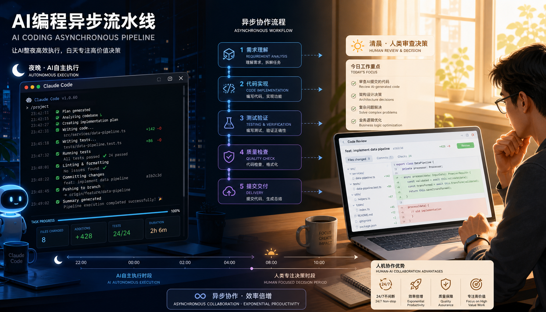 AI编程异步流水线