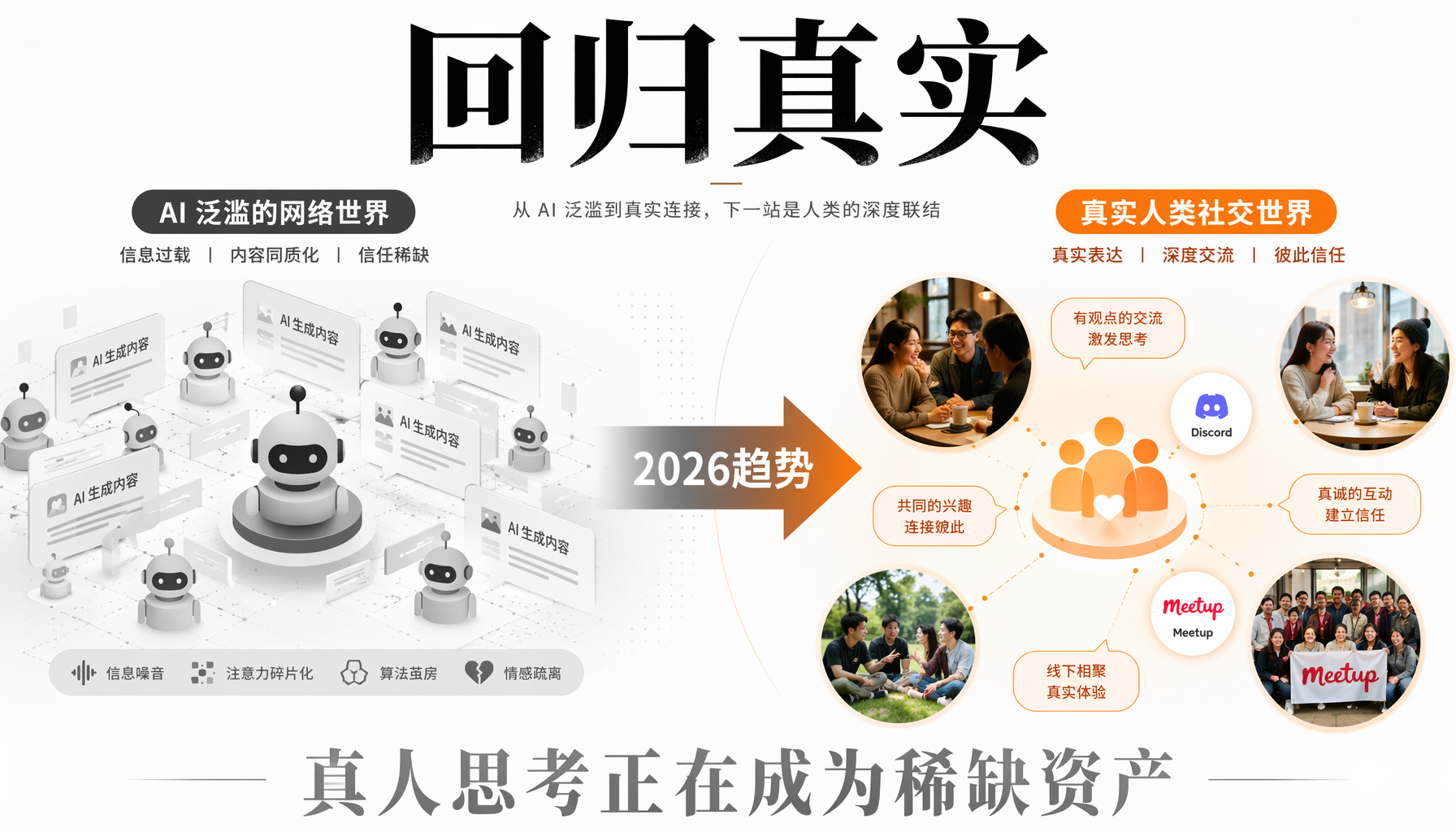 回归真实示意图