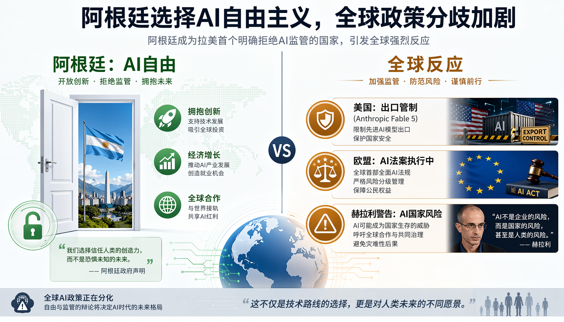 阿根廷AI非人企业的三根支柱：零监管、新公司类别、低税率