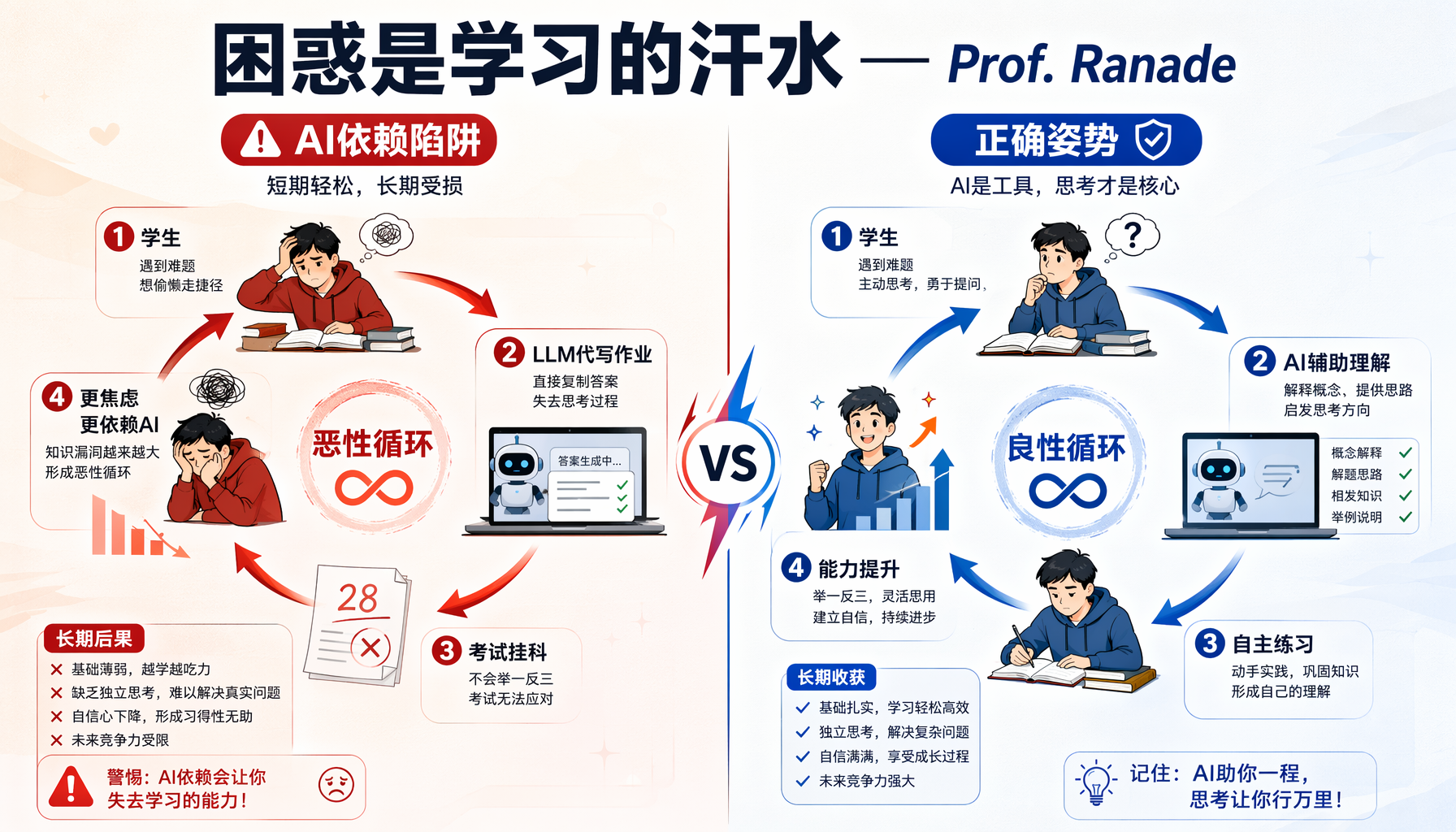 AI依赖陷阱vs正确姿势