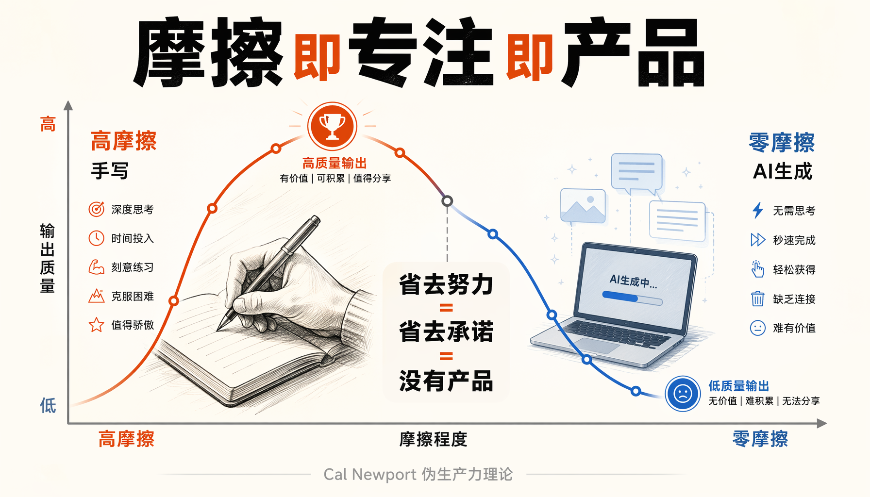 friction等于focus等于product