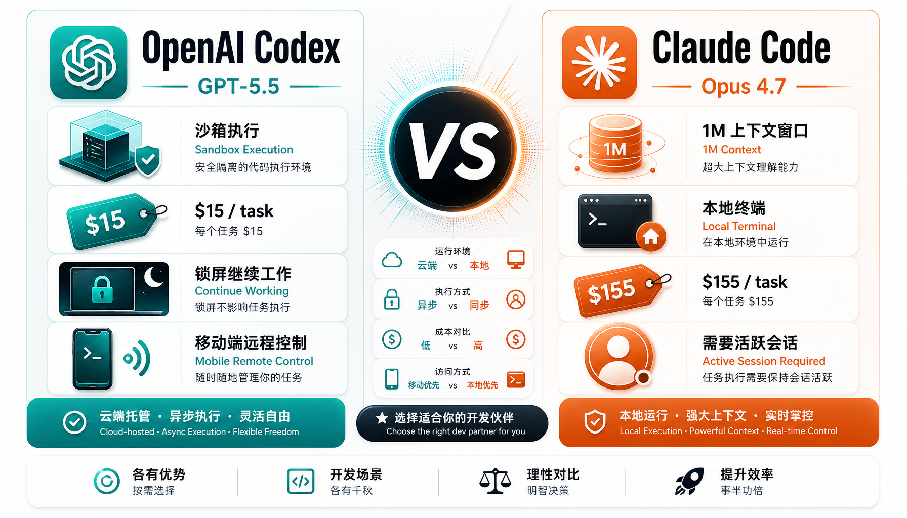 Codex vs Claude Code对比