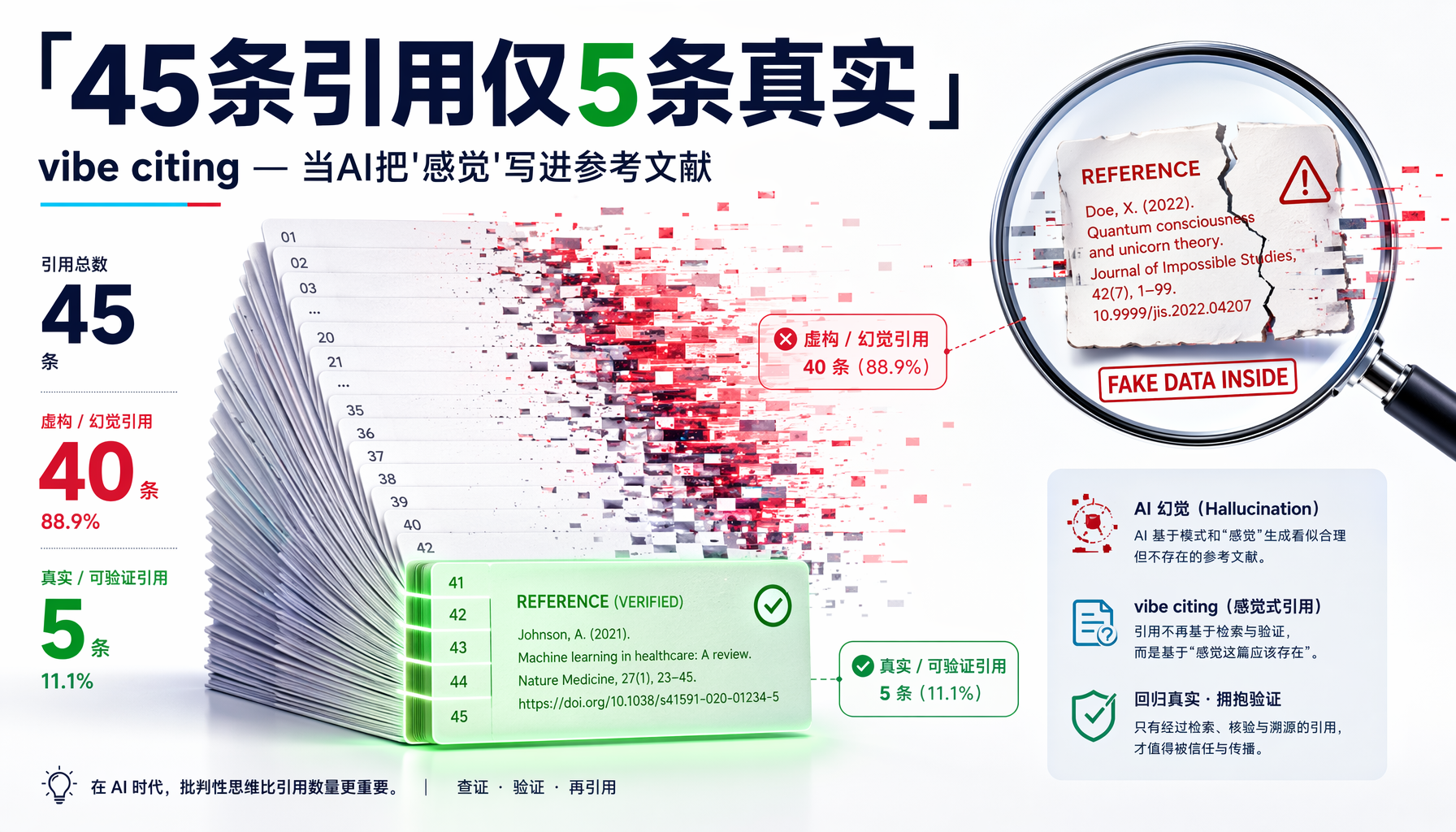 GPTZero审查发现：KPMG报告45条引用仅5条真实，vibe citing成为AI时代新风险