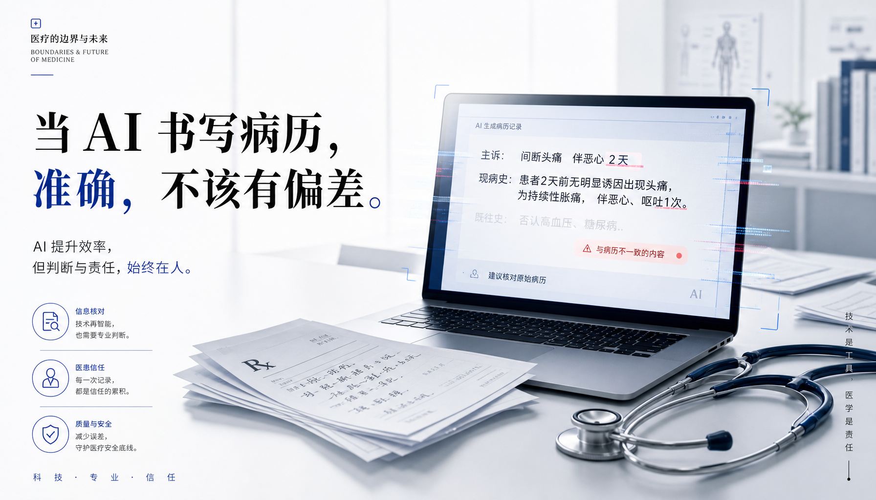 AI介入医疗的微妙边界